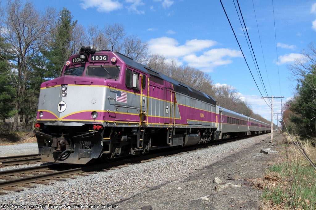 Inbound MBTA Commuter... 